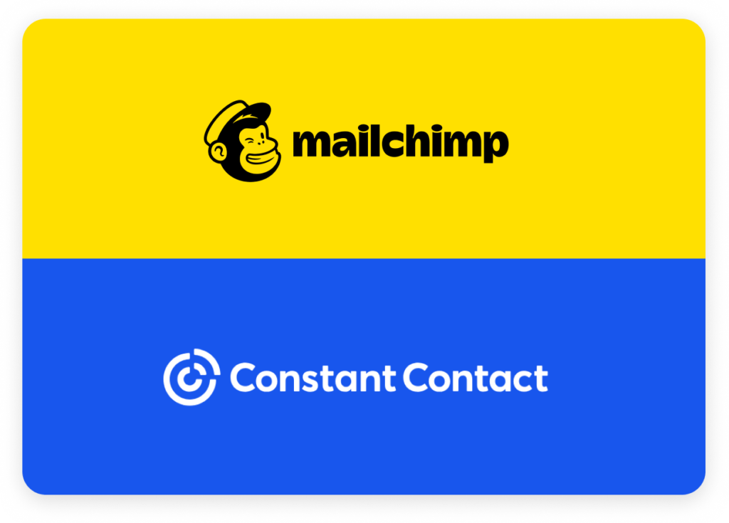 Communication - Integration with Mailchimp and Constant Contact